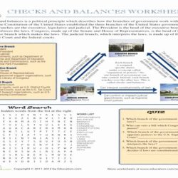 Checks and balances worksheet pdf answers